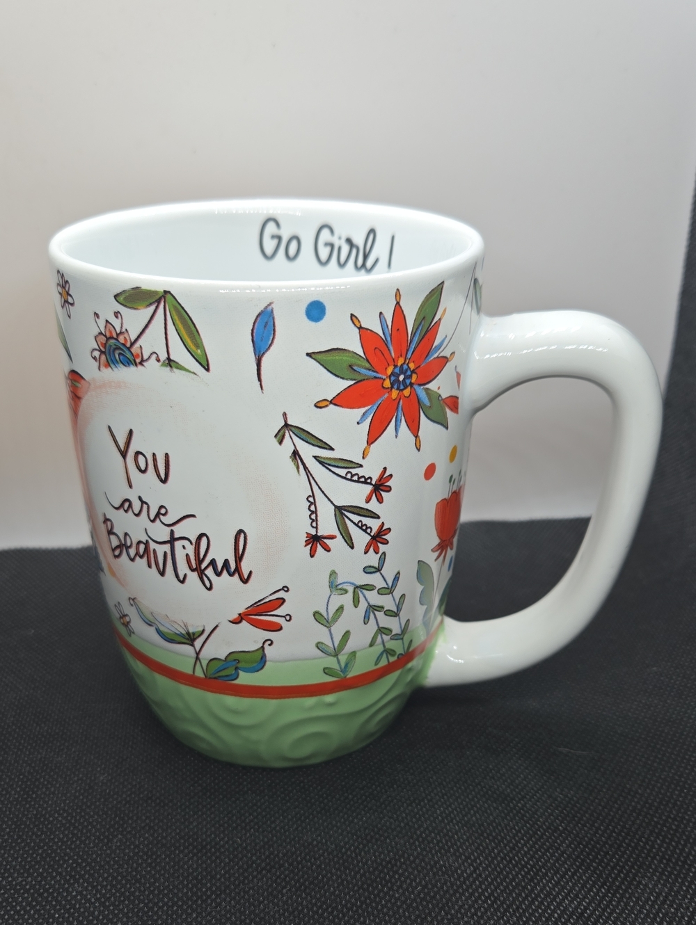 NWT Shannon Road Gifts "You Are Beautiful" 16oz Mug